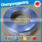 Plastic covered aluminum wire customized size for collar shape