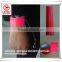 2015 New style hot sale cheap custom made pink pvc reflective wrist strap