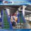 300kg/h pp pe film recycling washing line