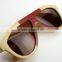 custom high quality oak wood sunglasses natural wooden sunglasses bamboo colorful lenses sunglasses lj2904s