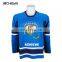 Reversible Sublimation Ice Hockey Jerseys Goalie Cut Quick dry Hockey Wear Custom Printing Team Hockey Gear