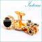 2014 New gold plated diamonds cufflinks studs Metal Buttons Cufflinks and Studs Sets buttons