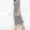 CHEFON Jersey long fitted dresses
