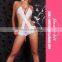 Factory Price Women Hot Sexy White Halter Teddy Lingerie