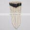 Round Head Artist Bristle Paint Brushes with Wooden Handle
