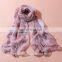 spring new women butterfly printing long scarf online wholesale