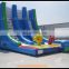 Promotion inflatable ocean slide, dolphin slide with ocean theme for kids, amuse slide for funny party