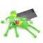 Wholesale Big Eye Plush Stuffed Frog Animal Toy With Long Legs Plush Backpack Clip Toys