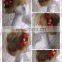 Aidocrystal Sex Red wedding hair accessories bridesmaid bridal hair pins blush silk flower hair accessory
