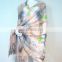 Hot-selling low MOQ 100% silk in-stock long paj scarf