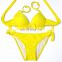 Women Push up Halter Bikini Set Padded Bra Bathing Suit Bikini Swimsuit Swimwear