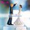 A07384 New Arrival Ivory Wedding Cake Toppers Wholesale Porcelain