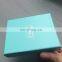 Free Risk Top Design Beautiful Light Blue Necklace Paper Box ,Velvet Pouch Bag,Paper Bag For Set