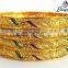 Wholesale One Gram Gold plated bangles/bracelets - Artificial gold bangles - African gold plated bangles - south indian bangles