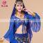 High embroidery net cloth arabic performance belly dance top wear S-3032#