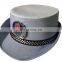 China city administration dress cap with mesh and polyester material