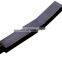 Modern Bathroom Square Brass body matte black Handheld Shower kit set