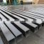 2.5 Inch galvanized 200x200 square steel pipe for building