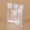5ML 8ML 10ML 15ML 20ML 30ML Transparent PET Plastic Bottles With Flip Top Cap