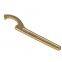 Non-sparking Adjustable hook wrench No.1104