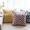 Custom 100% Cotton embroidery Throw Pillow Case cover for Living Room