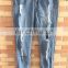 LAITE TR2011 Customized Women Jeans Denim Hole Skinny Pants High Quality Stretchy Pencil Pants Highwaist Blue Jeans
