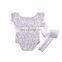 7 colors newborn baby photography prop lace baby romper with bow streamer
