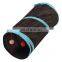 Cat Tunnel Tube Foldable Tunnel Bored Cat Pet Toys Peek Hole Toy Ball Portable Cat Toy Tunnel Cat Supplies