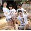 summer New Family Set Mother and daughter clothes Kids Baby Milo Sports T shirt +Pants Girls Boys sets