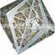 Modern Metal Building Material Aluminum Laser Cut Decorative 3d Wall Cladding