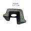 Boltable rail clamp for crane rail fastening