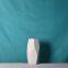 Geometry Chinese White Modern Simple Elegant Ceramic Plant Vase For Shopping Mall Decor
