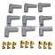 Free Shipping!Spark Plug Wire Male HEI Style Rubber Boots Terminals Ends Connector New
