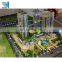 Zone planning miniature city model, 3d modeling service