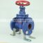 DKV CNC machining flanged fire fighting  round plate Antibiotic shut-off cast iron ductile iron WCB gate valve