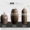 Wholesale brown retro ceramic vase home decoration