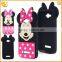 hot selling cute silicon soft cover case for alcatel one touch pop c7