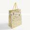 Bronzing luxury  fancy coffee small kraft bag paper