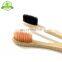 China Factory 100% biodegradable eco organic high quality bamboo toothbrush with custom package
