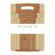 Kitchen 3 Piece Natural Bamboo Cutting Boards With Juice Grooves Bamboo Chopping Boards for Vegetables, Meat and Cheese