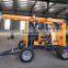 high drilling speed 500m water well rig drilling machine portable