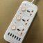EU standard power socket Surge Protector with Individual switch USB outlet A04