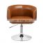 Modern Cushion Leather Swivel High Cup Chair And Coffee Stools Bar Chair