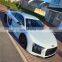 Runde Car Modification Carbon Fiber Material For Audi R8 Vorsteiner StyleBody Kit Front Lip Rear Lip Dissufer Side Skirt Spoiler