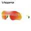 Sports Sunglasses Protection Cycling Glasses with 3 Interchangeable Lenses UV400 for Cycling, Baseball,Fishing, Ski