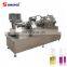 Automatic Double Head Ceramic Pump 5ML Liquid Injectable Plastic Ampoule Bottles Filling Sealing Machine