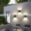 HUAYI New Design Modern Decoration Aluminum Ip65 Waterproof 6watt Outdoor Led Wall Light