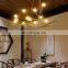 New LED Chandelier Creative Branch Pendant Light For Living Room Dining Room Nordic Decor Resin Hanging Lamps