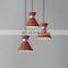 E27 Industrial vintage cement shade ceiling lighting concrete hanging pendant light for coffee shop