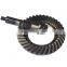 Steel casting high precision spiral bevel gear crown pinion ring auto truck rear differential [parts for Isuz wushiling